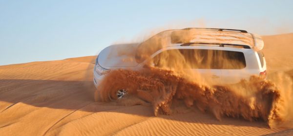 Dune Bashing in Desert Safari