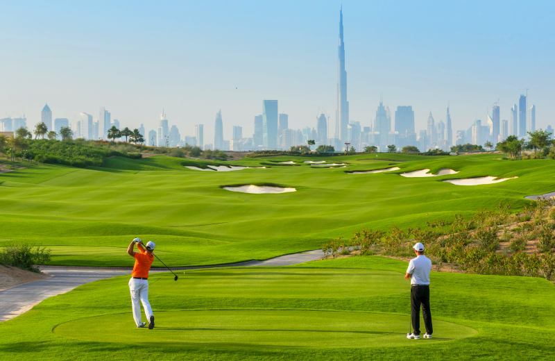 Гольф‑поля Дубая — контакты, сайты и ориентировочные green fees